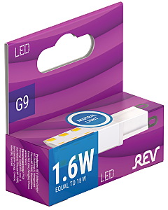 Светодиодная лампа REV JCD 1.6Вт 32440 9